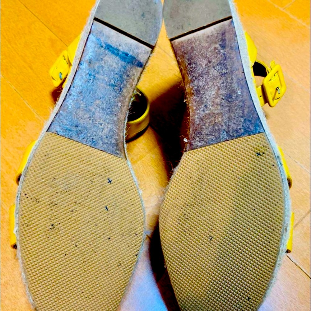 HERMES ELDA ESPADILLES WEGDES SHOES - Picture 3 of 13